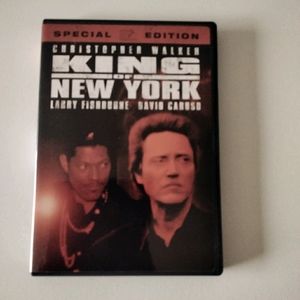 KING OF NEW YORK DVD VIDEO